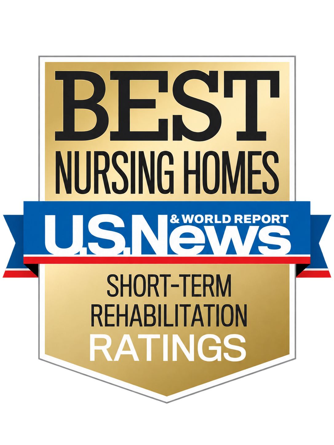 U.S. News Best Nursing Homes Short-Term Rehabilitation rating